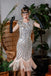 Vestito da flapper Gatsby con nappe anni '20